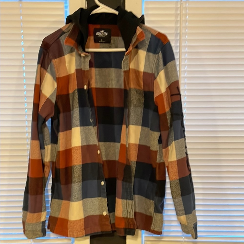 Hollister Multicolor Plaid Shirt